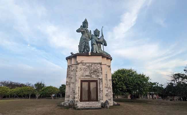 Historical monument in Bali